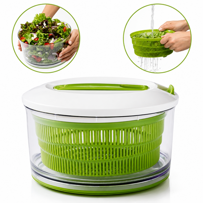Secador de Verduras Centrifugador de Ensaladas