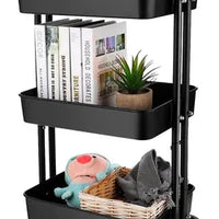 🛒 Carrito Multiusos Desplegable de 3 Niveles – Organización Inteligente en Movimiento